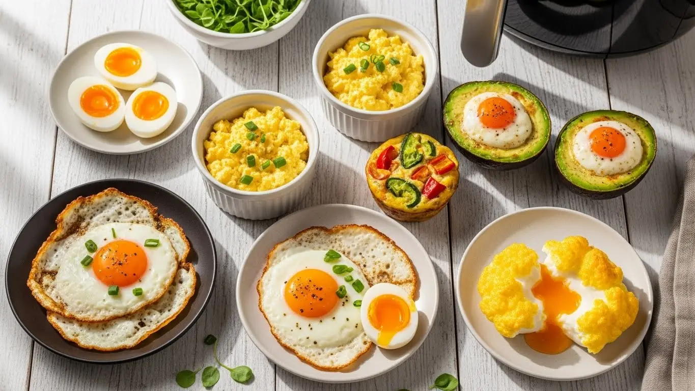 7 Easy Air Fryer Egg Recipes