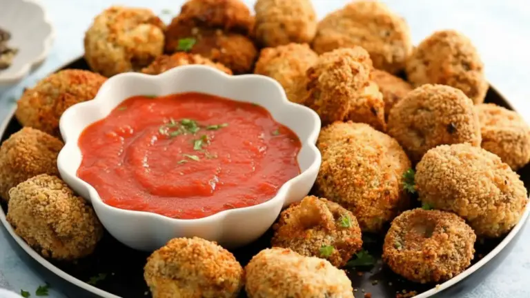 Air Fryer Breaded Mushrooms Recipe