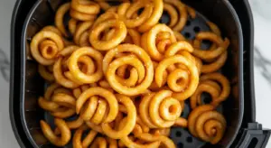 Air Fryer Curly Fries with Paprika Recipe