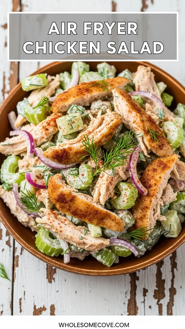 Air Fryer Chicken Salad Recipe
