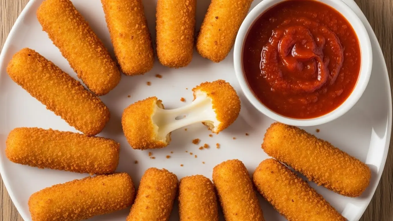 Air Fryer Mozzarella Cheese Sticks Recipe