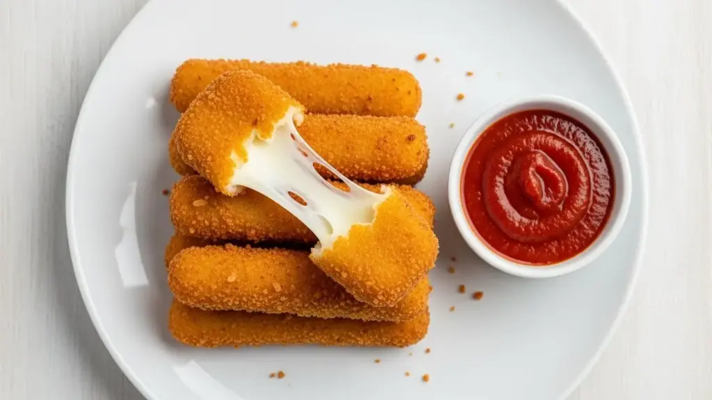 Air Fryer Mozzarella Cheese Sticks Recipe