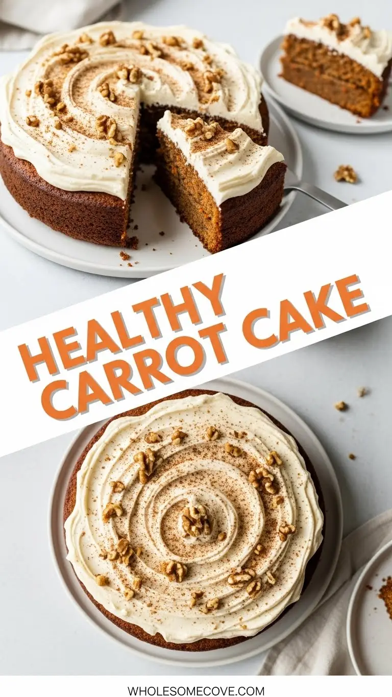 Healthy Carrot Cake Recipe
