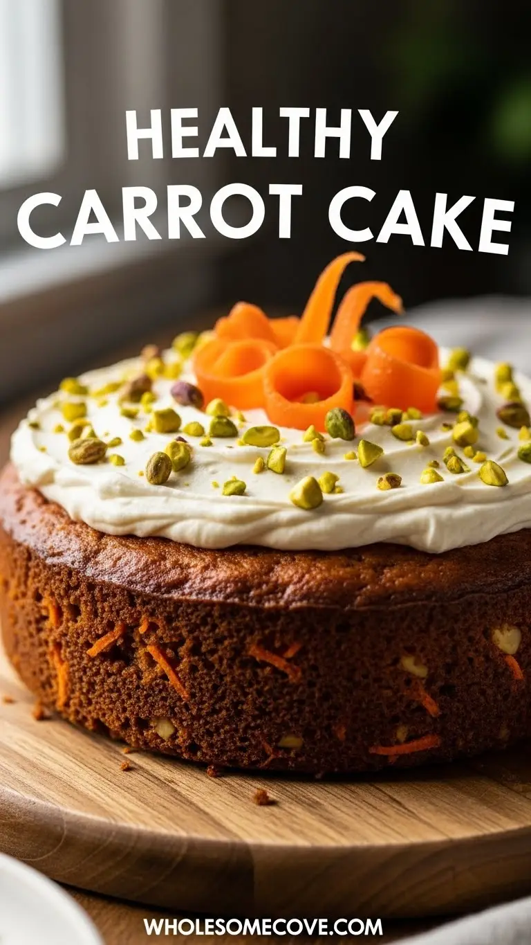 Healthy Carrot Cake Recipe
