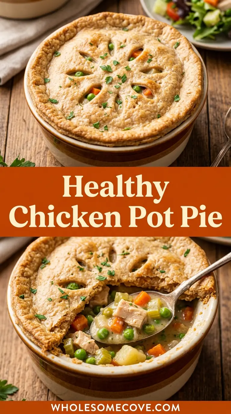 Healthy Chicken Pot Pie Recipe