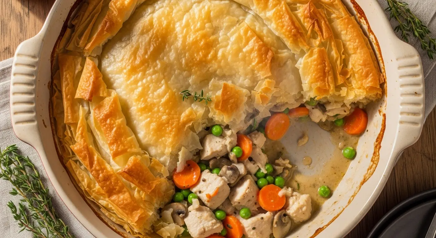 Healthy Chicken Pot Pie Recipe