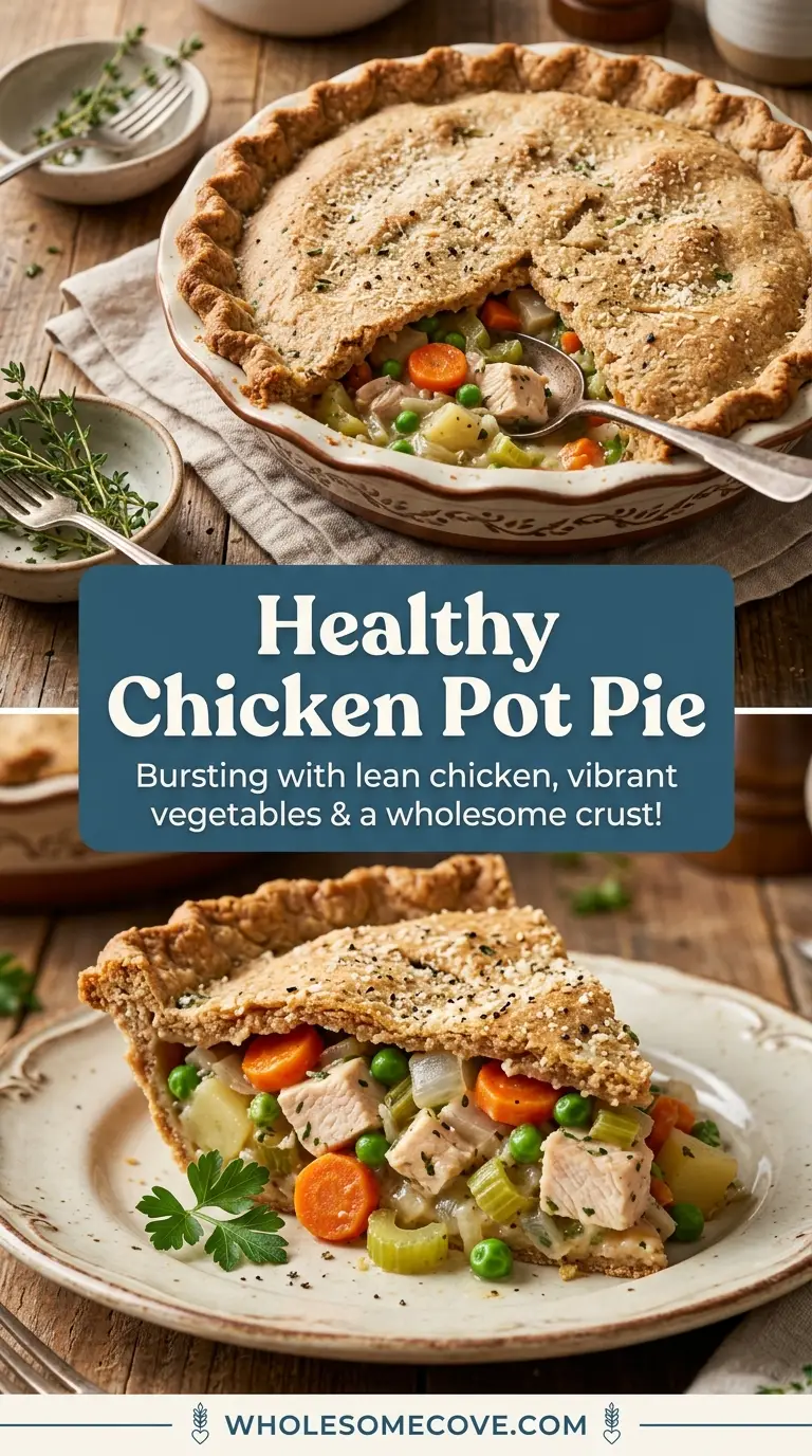 Healthy Chicken Pot Pie Recipe