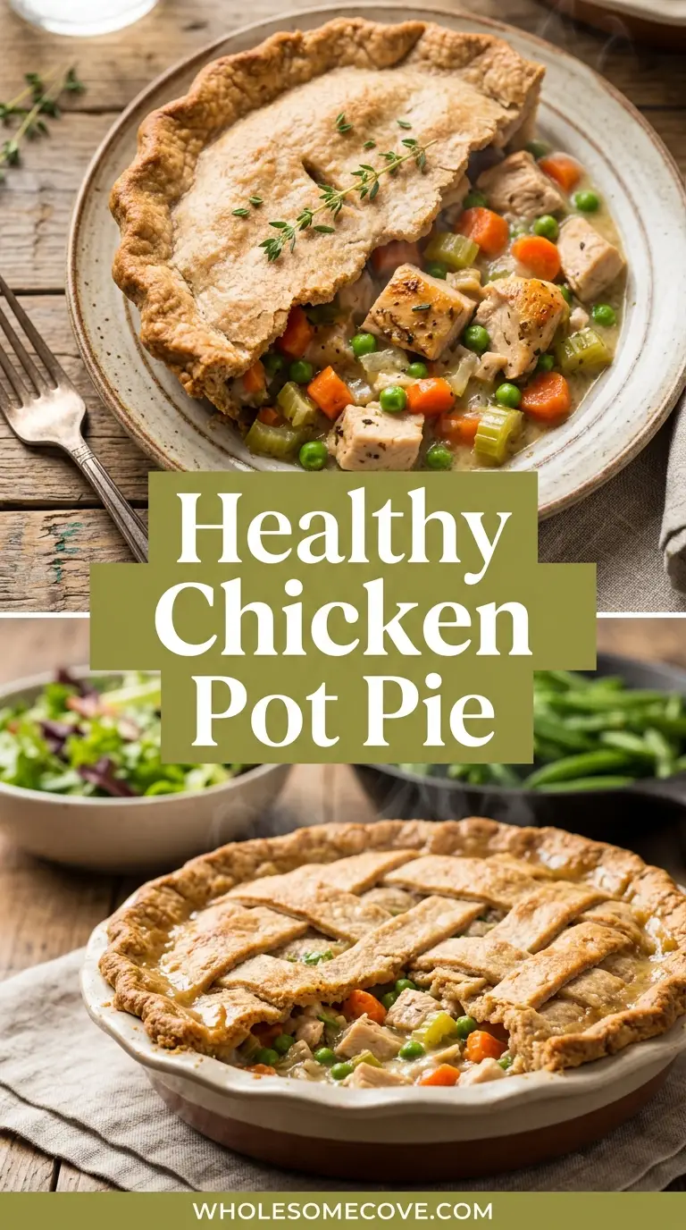 Healthy Chicken Pot Pie Recipe