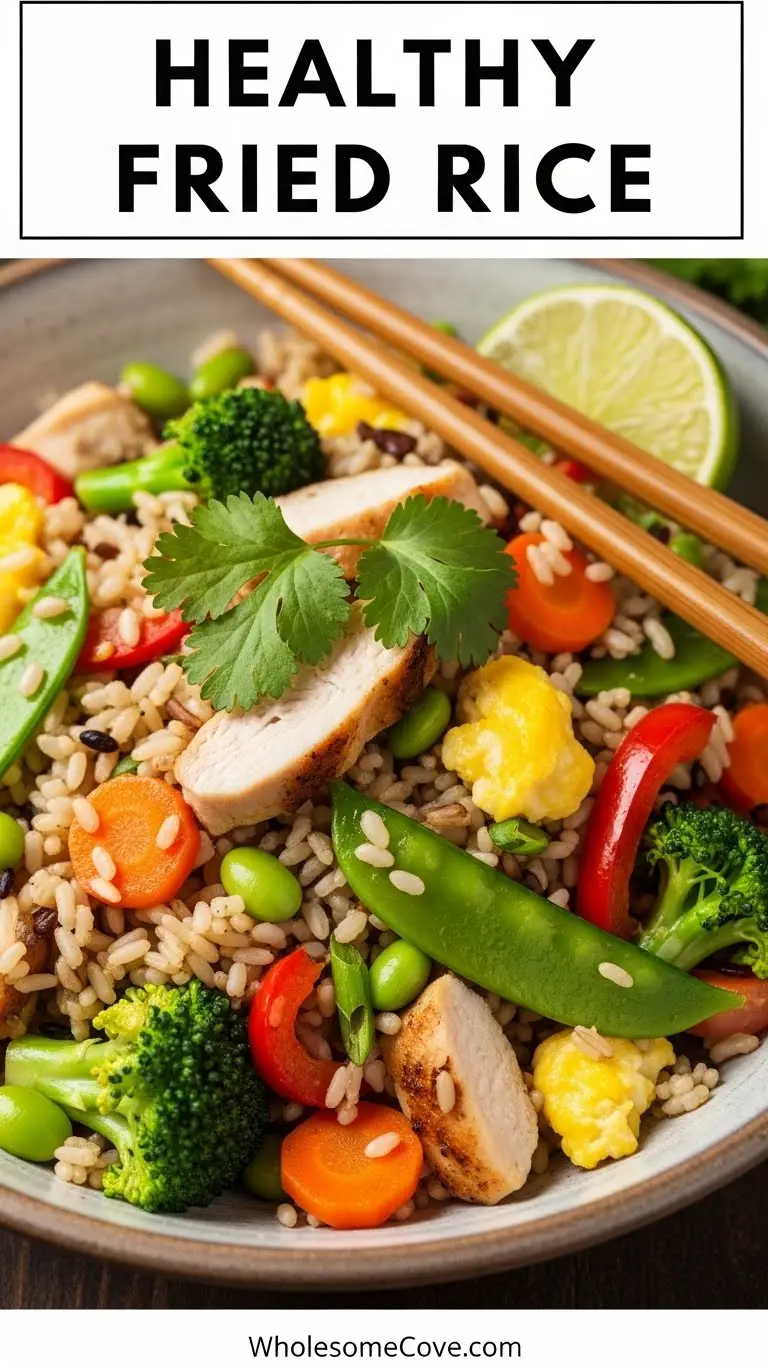 Healthy Fried Rice Recipe
