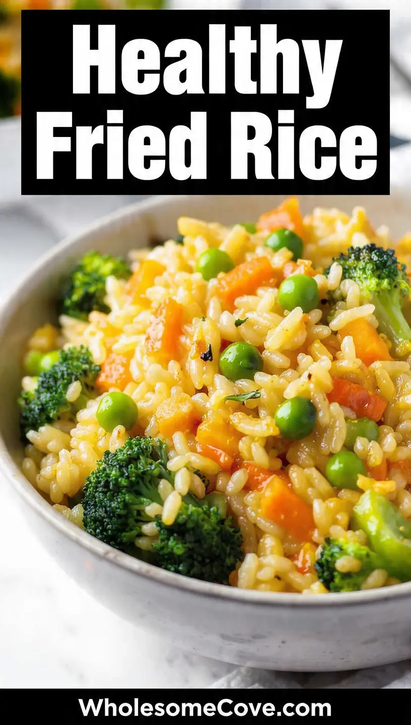 Healthy Fried Rice Recipe