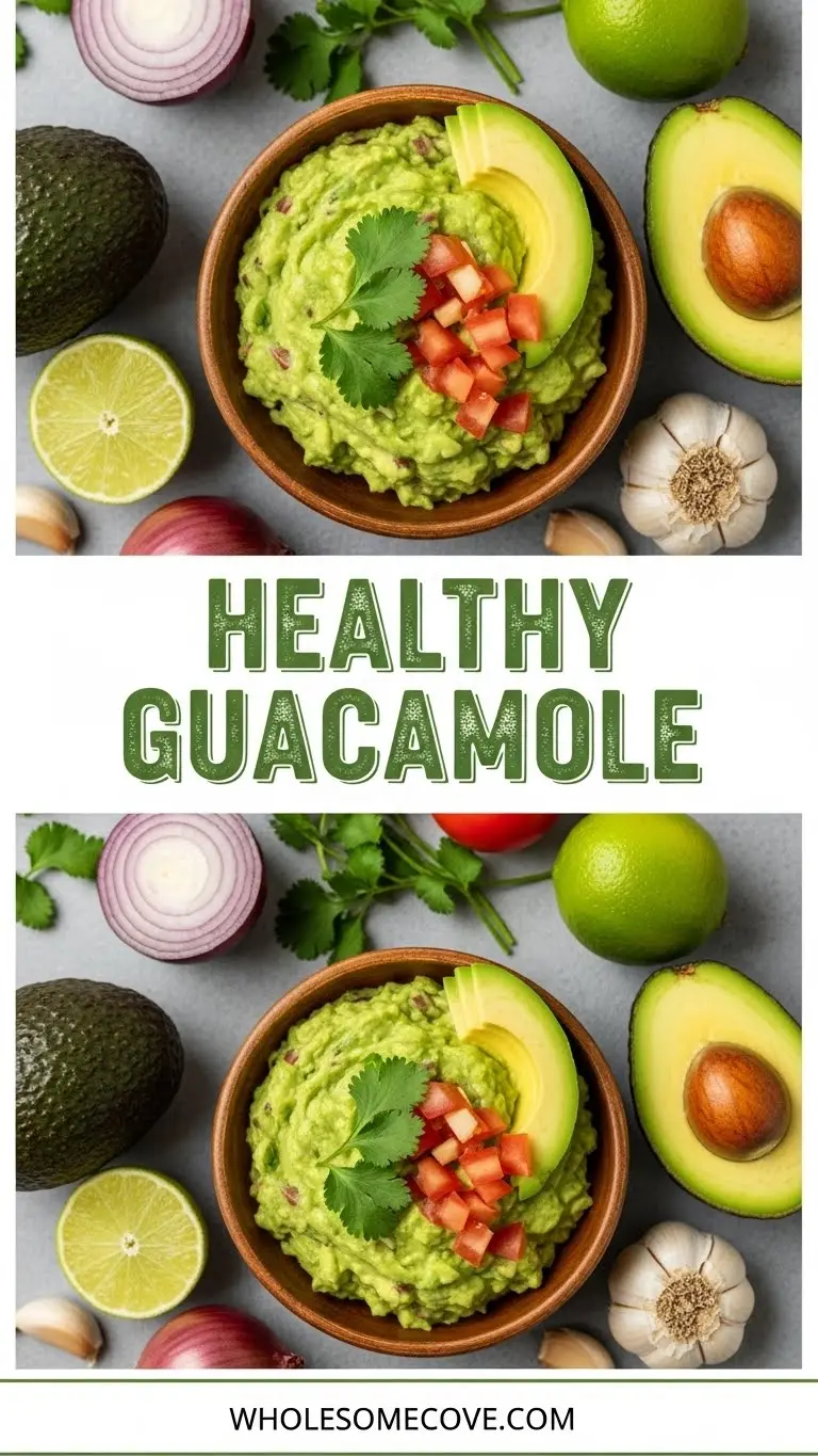 Healthy Guacamole Recipe