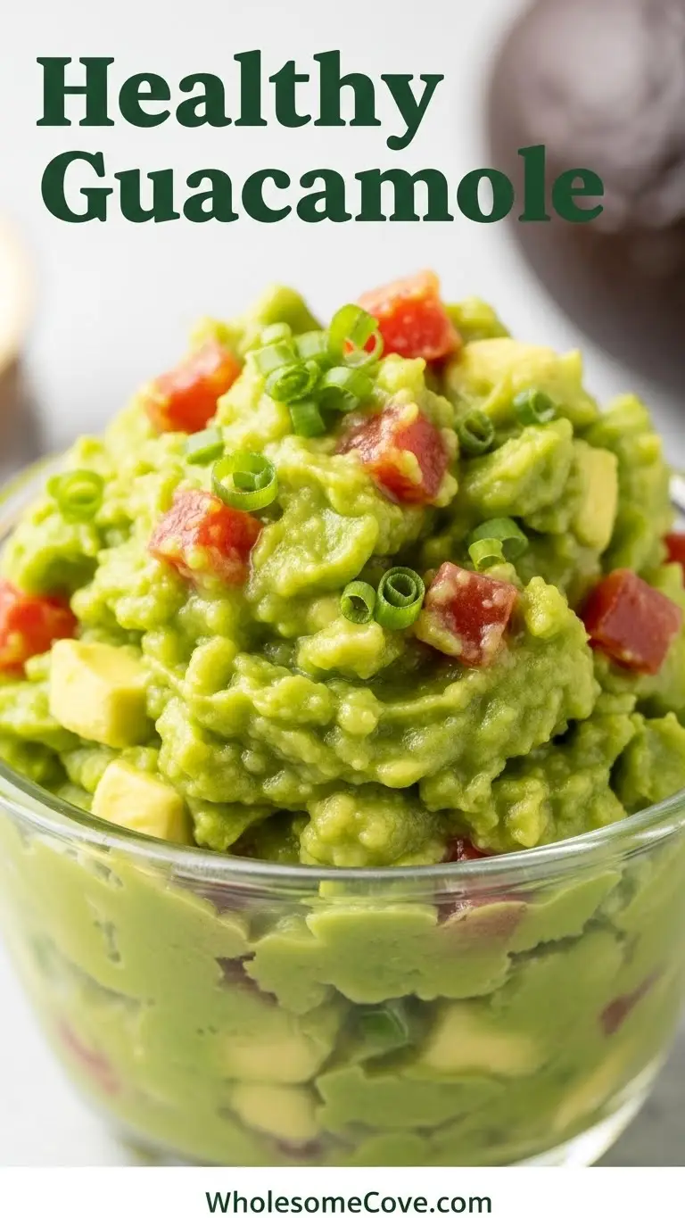 Healthy Guacamole Recipe