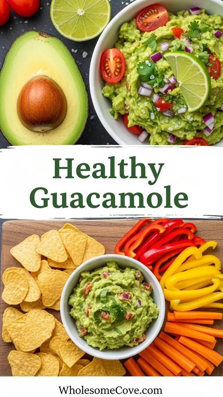 Healthy Guacamole Recipe