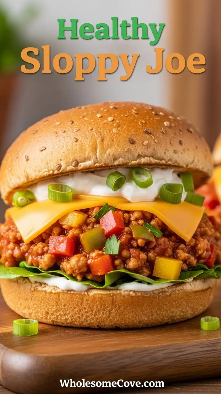Healthy Sloppy Joe Recipe