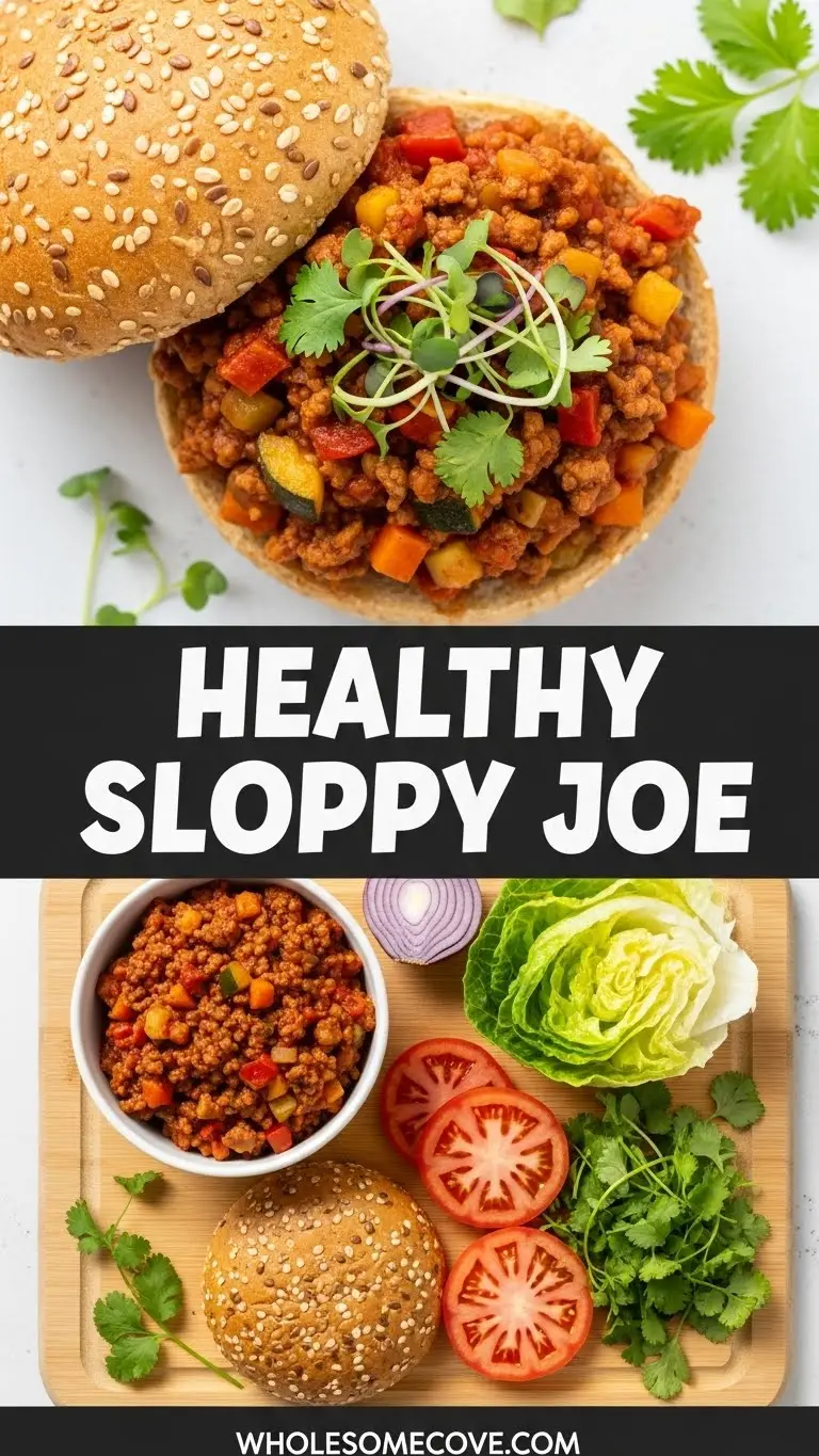 Healthy Sloppy Joe Recipe