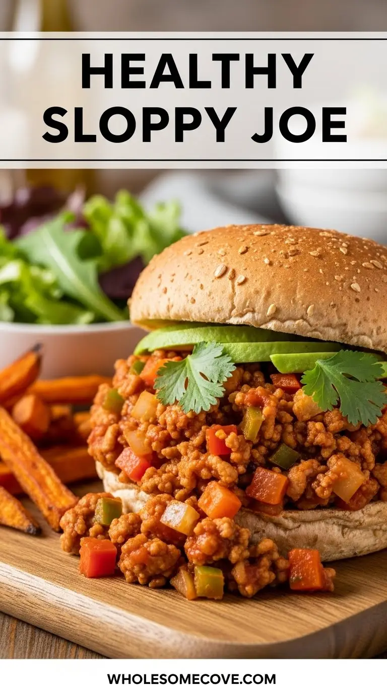 Healthy Sloppy Joe Recipe