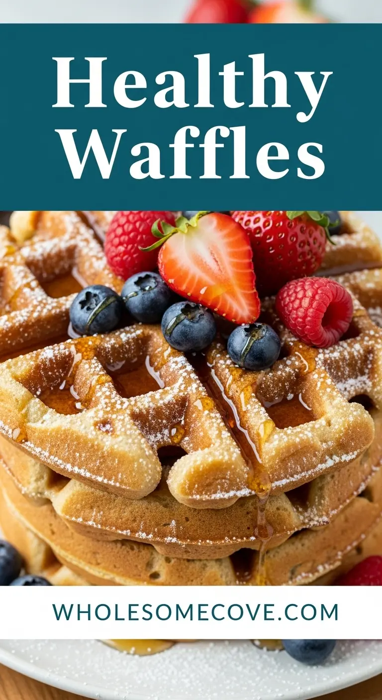 Healthy Waffle Recipe - Clean Eating Made Delicious