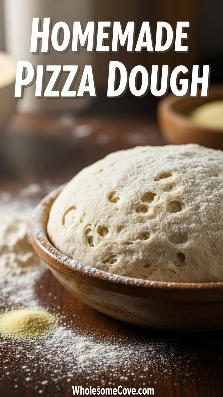 Homemade Pizza Dough Recipe