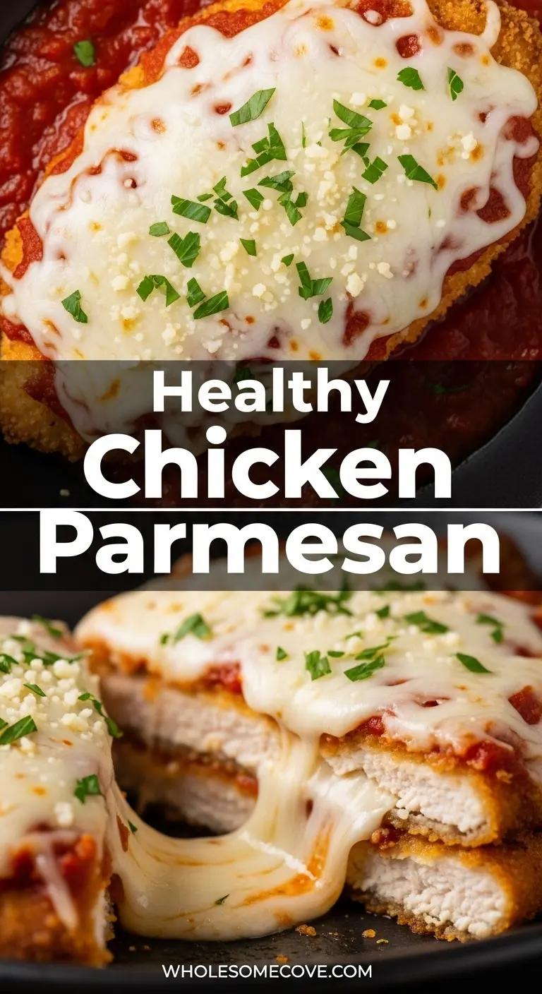 Healthy Chicken Parmesan Recipe | Light, Crispy & Better Than Takeout
