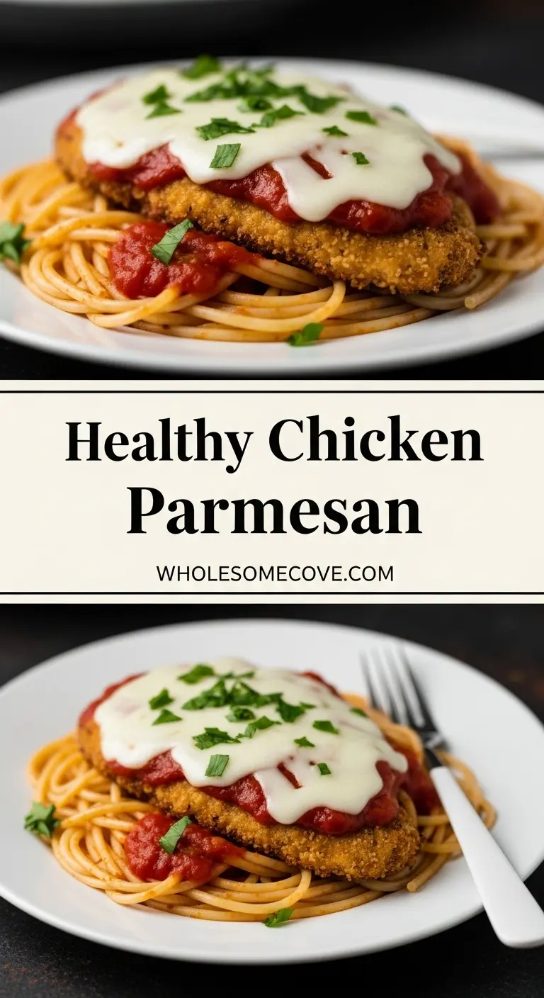 Healthy Chicken Parmesan Recipe | Meal Prep Friendly & Family Approved