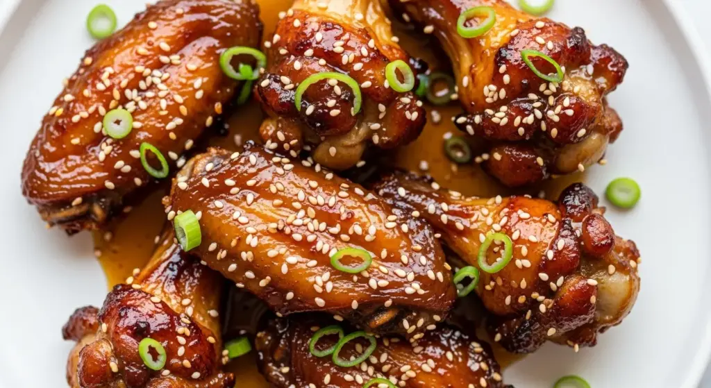 Air Fryer Honey Garlic Chicken Wings Recipe