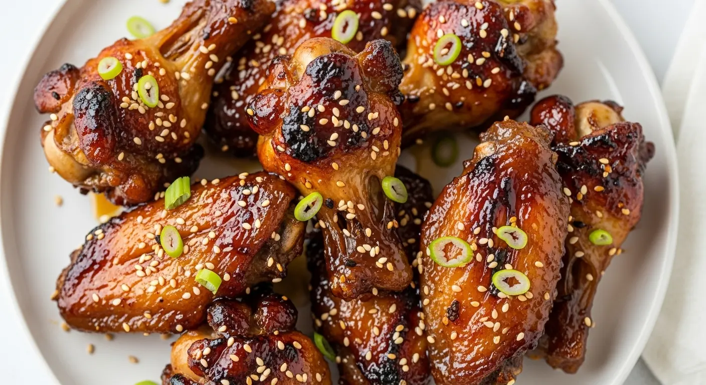 Air Fryer Honey Garlic Chicken Wings Recipe