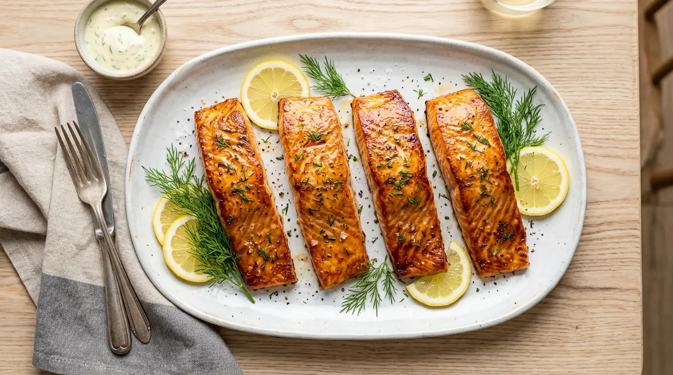Air Fryer Salmon