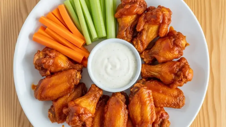 Air Fryer Spicy Buffalo Chicken Wings Recipe