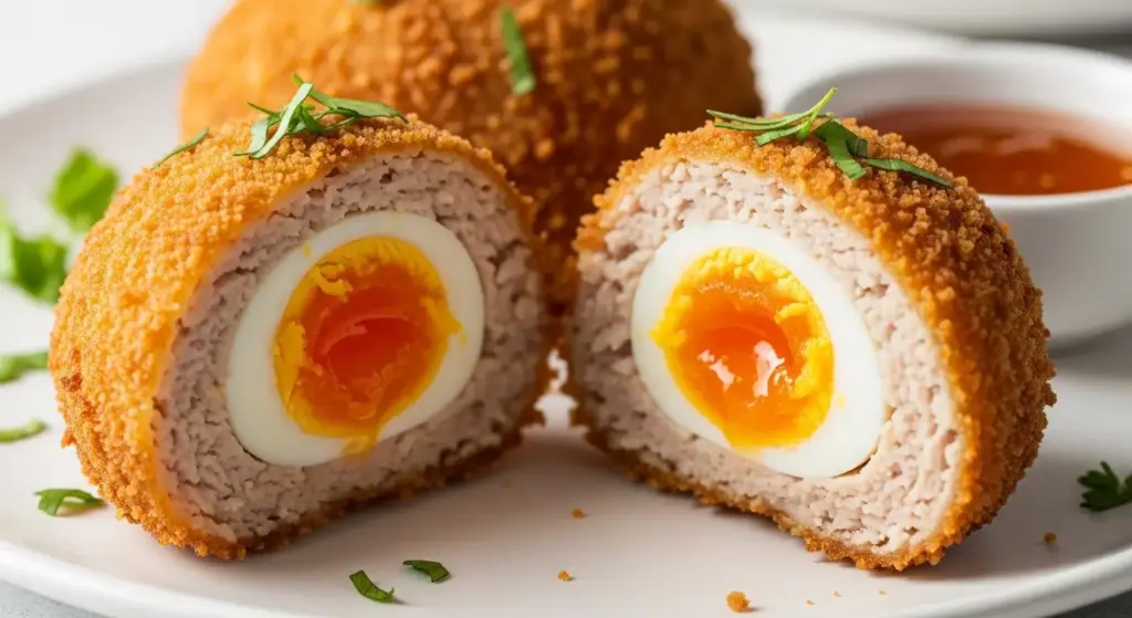 Air Fryer Turkey Scotch Eggs Recipe