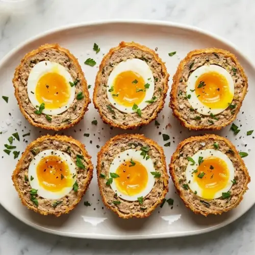 Air Fryer Turkey Scotch Eggs Recipe