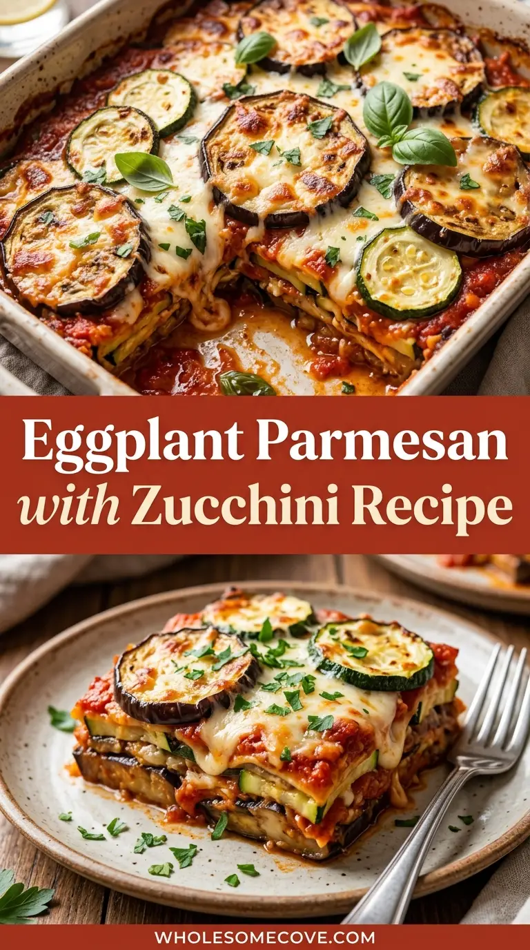 Eggplant Parmesan with Zucchini Recipe