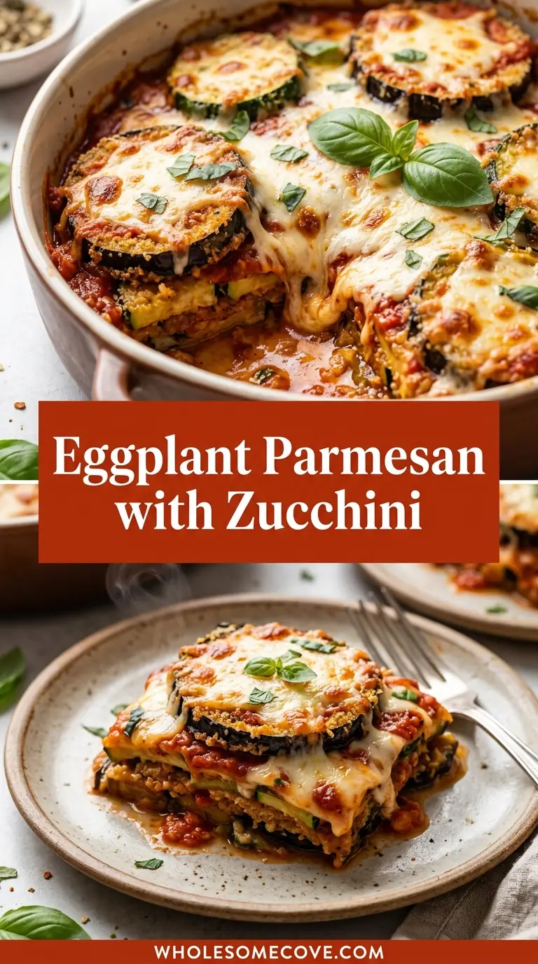 Eggplant Parmesan with Zucchini Recipe