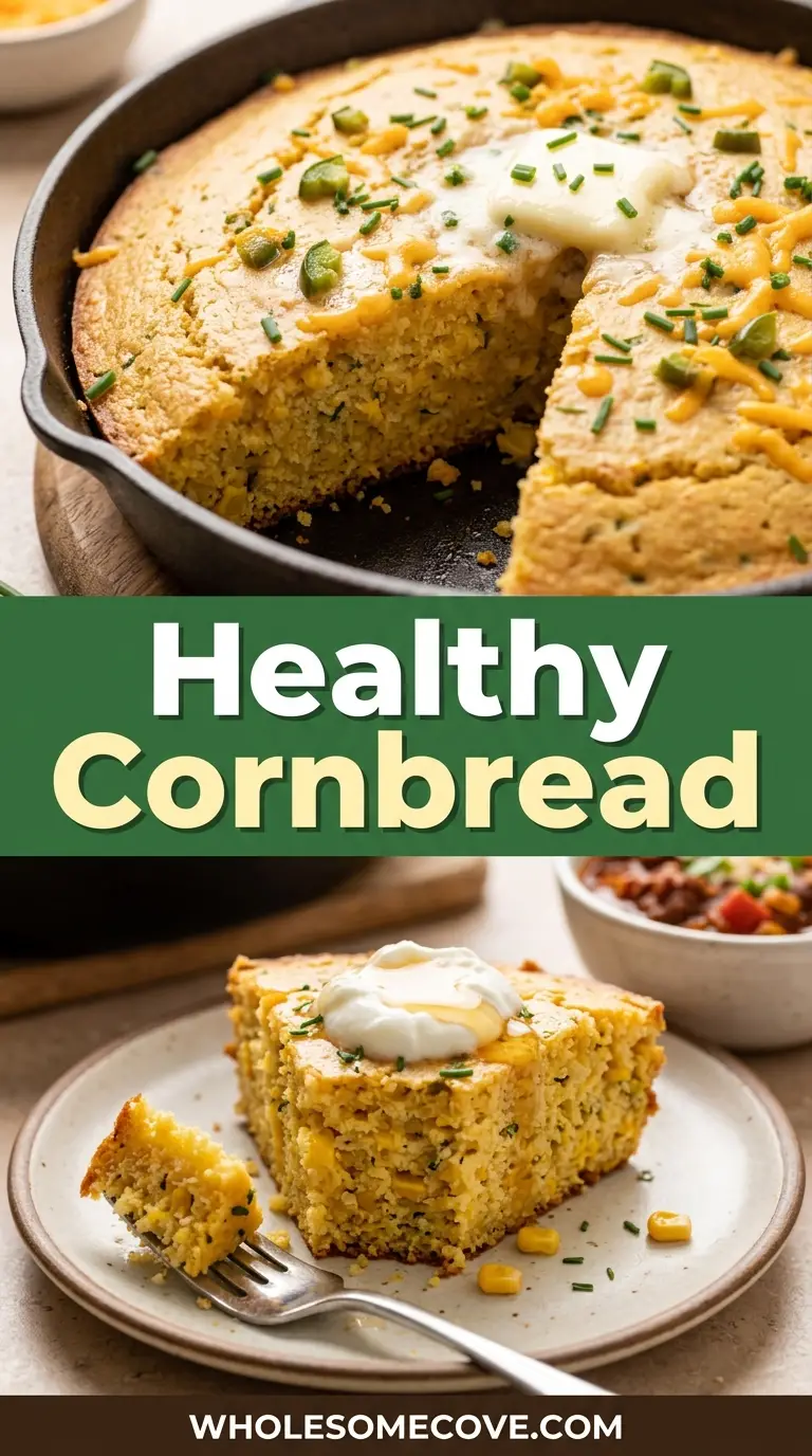 Healthy Cornbread Recipe