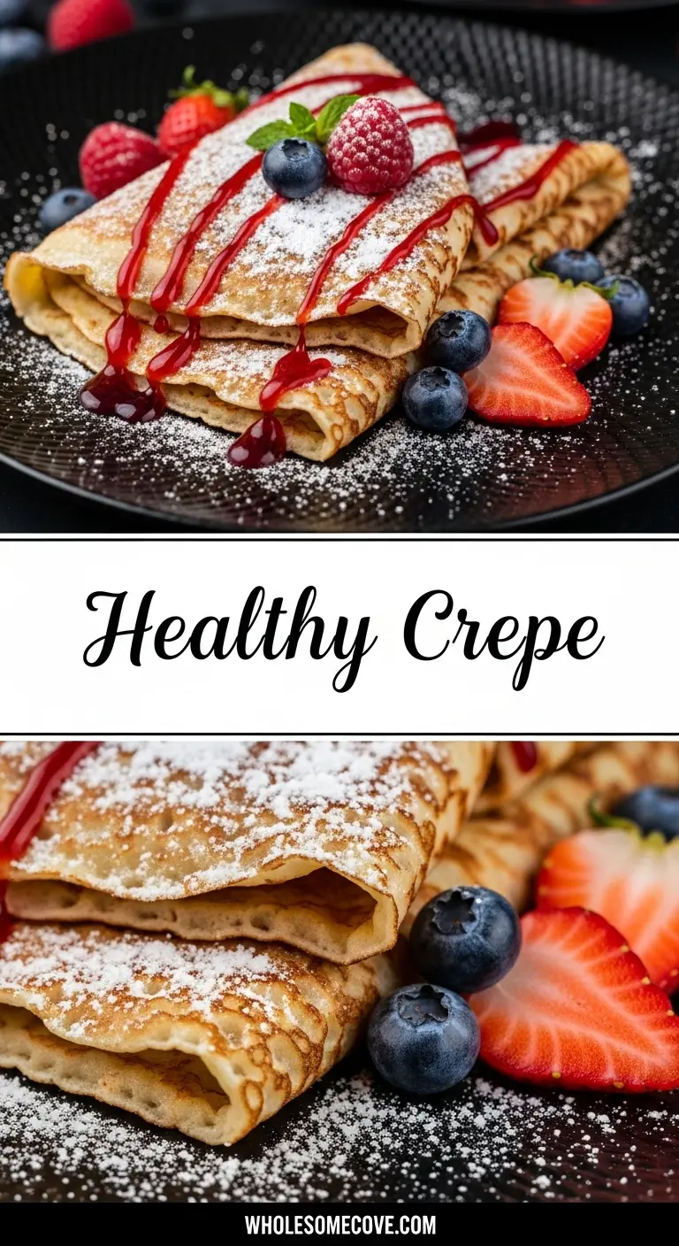 Healthy Crepe Recipe | High-Protein Breakfast for Busy Mornings