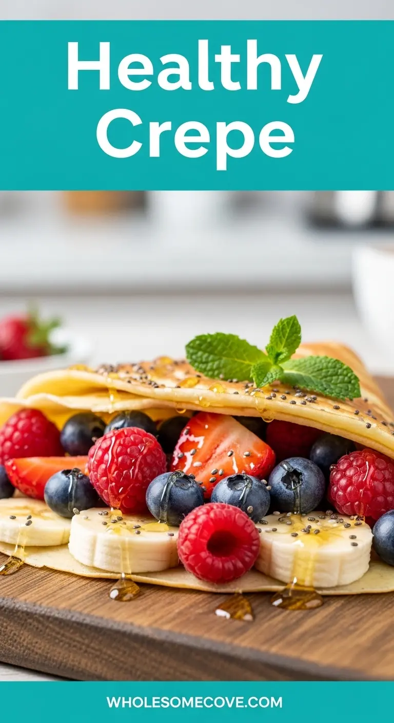 Healthy Crepe Recipe | Easy Weekend Brunch Staple