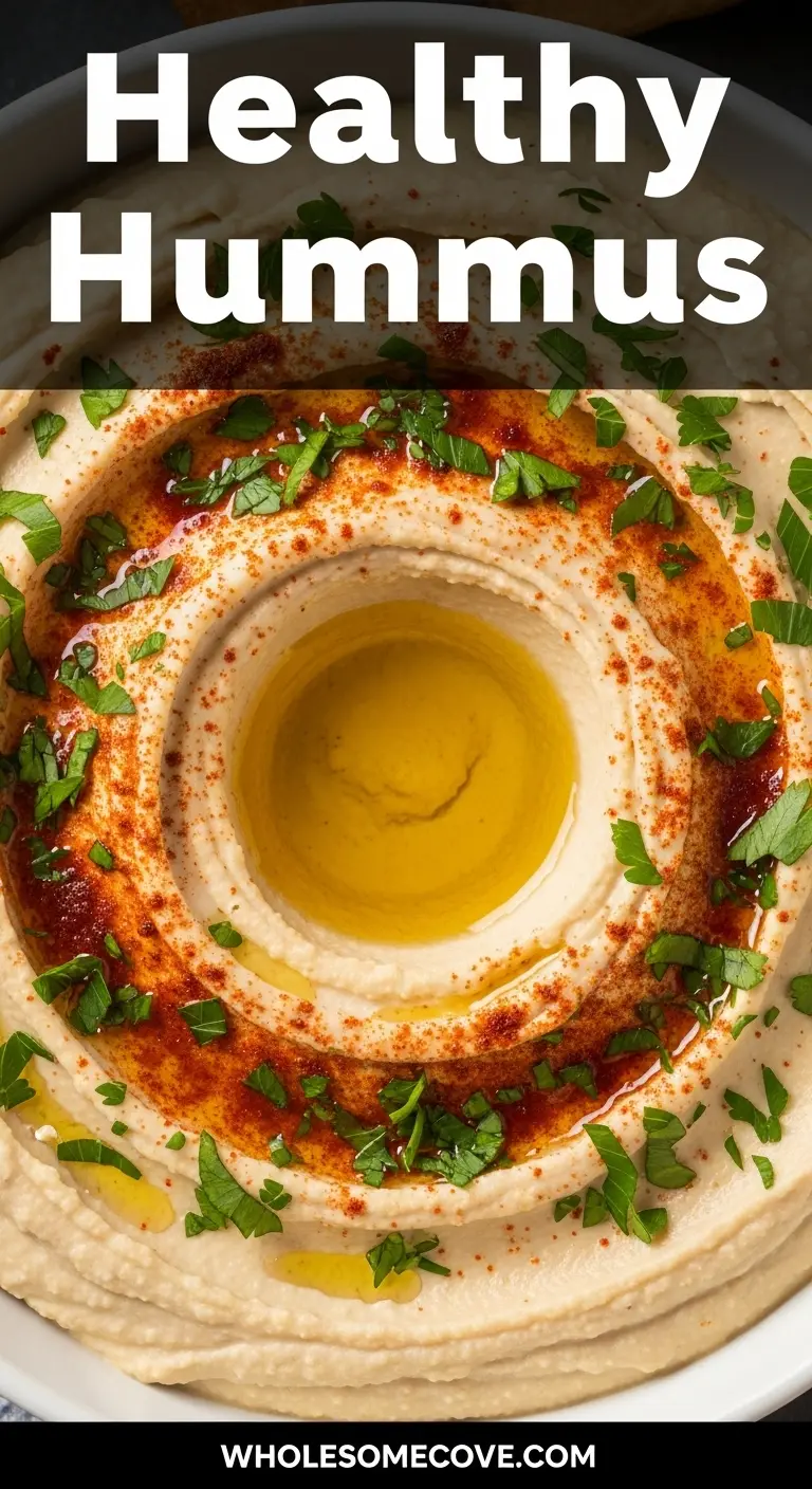 Healthy Hummus Recipe | Perfect for Meal Prep & Clean Eating