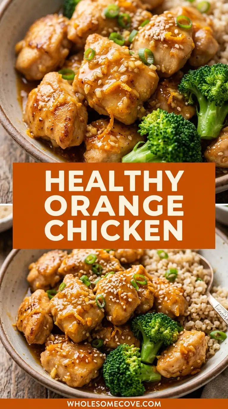 Healthy Orange Chicken