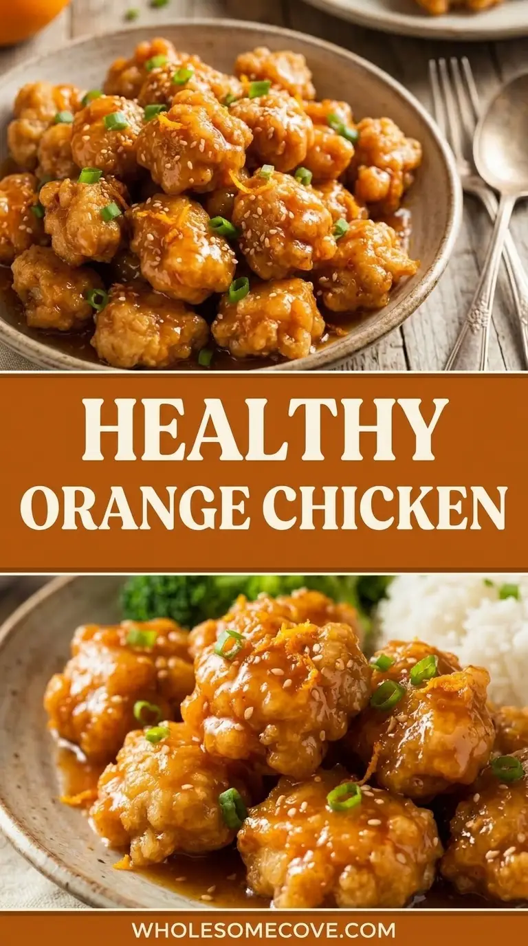 Healthy Orange Chicken