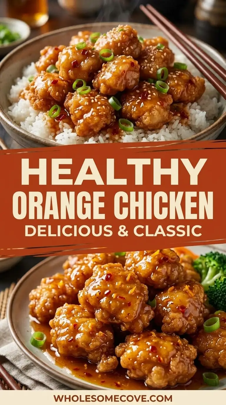 Healthy Orange Chicken