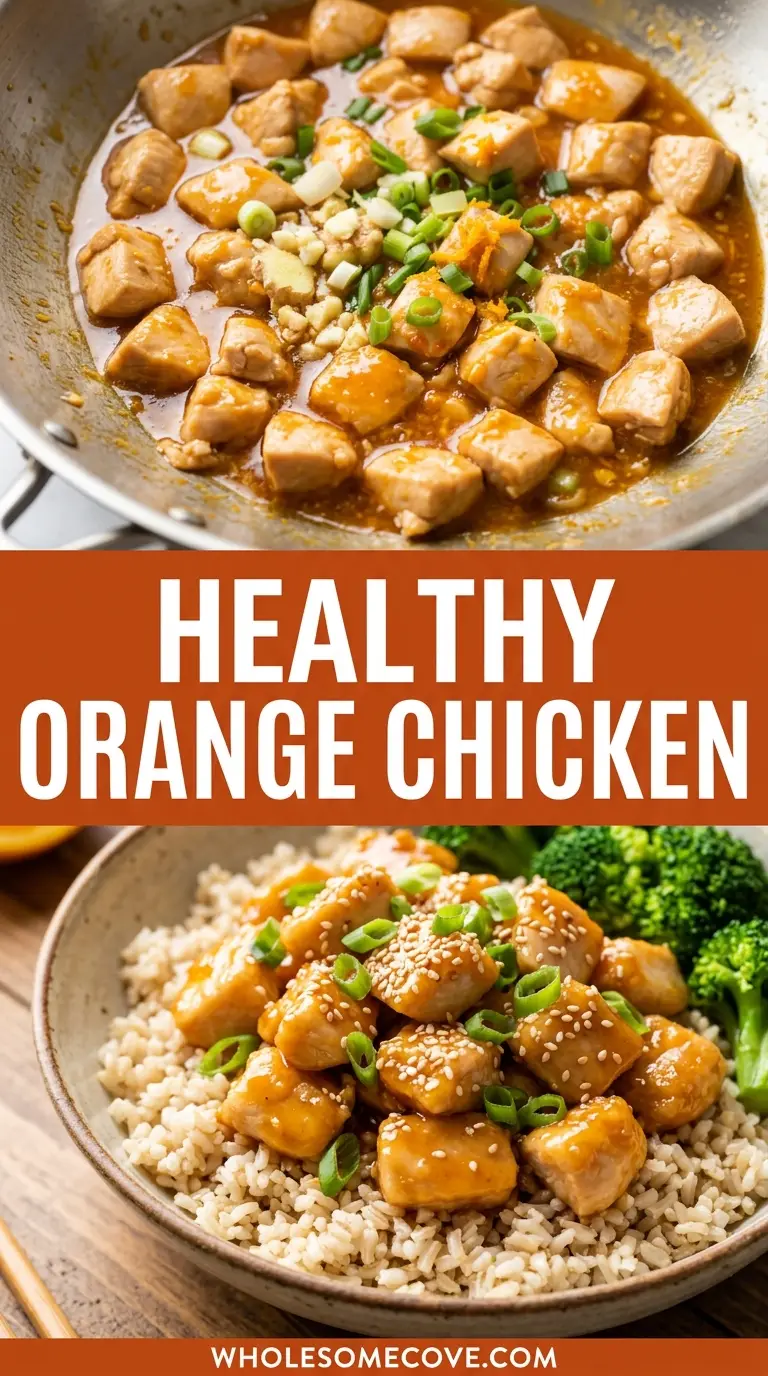 Healthy Orange Chicken Recipe