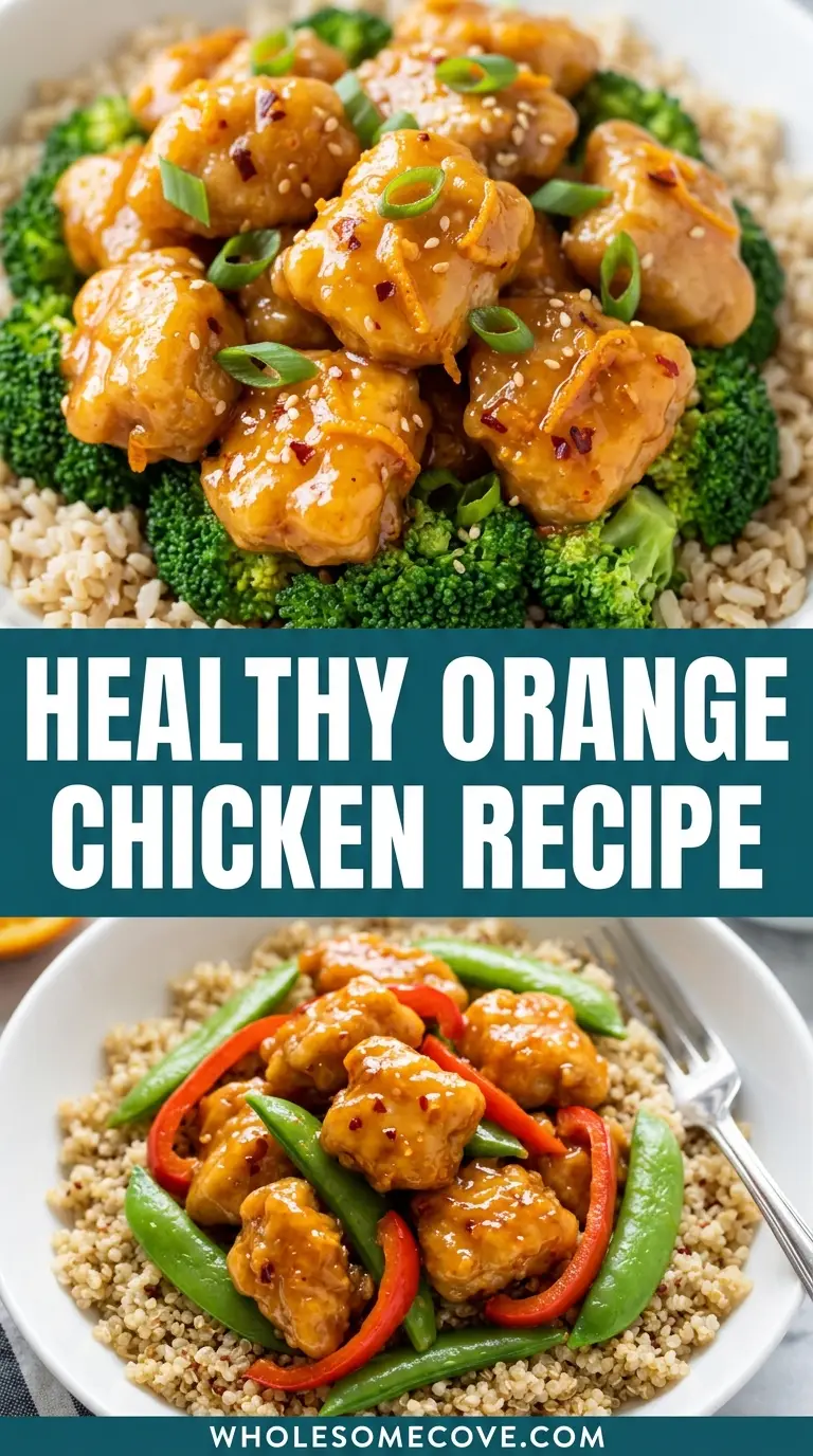 Healthy Orange Chicken Recipe