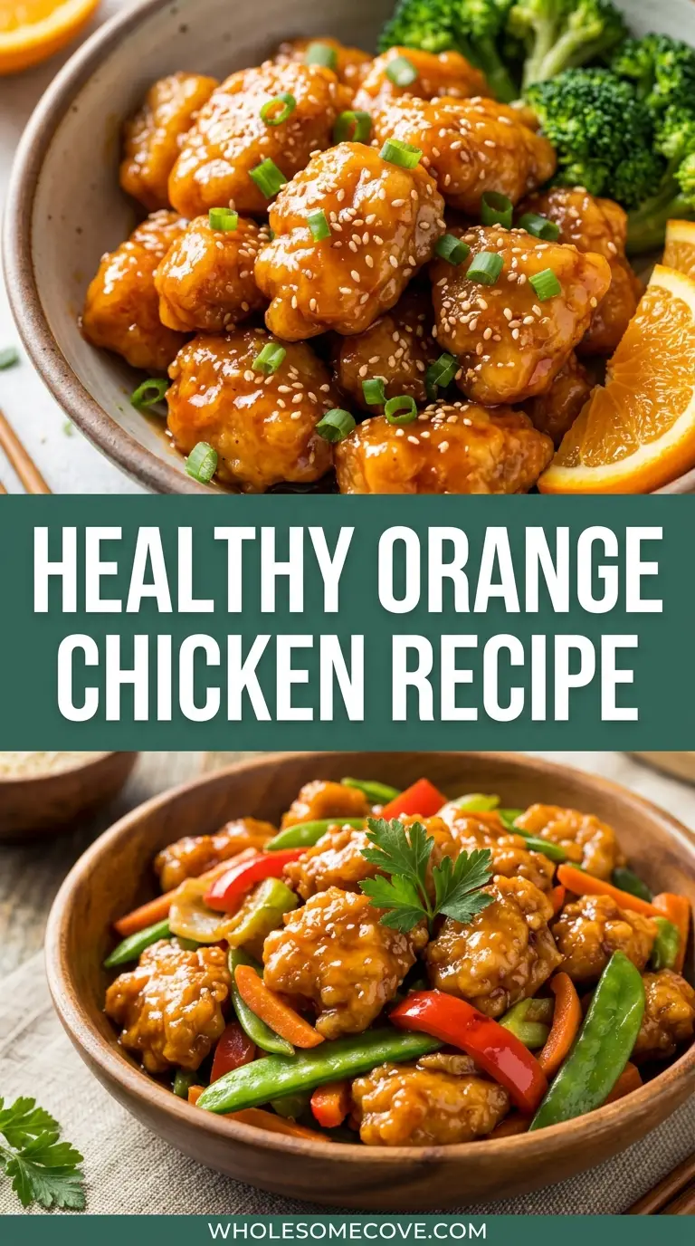 Healthy Orange Chicken Recipe
