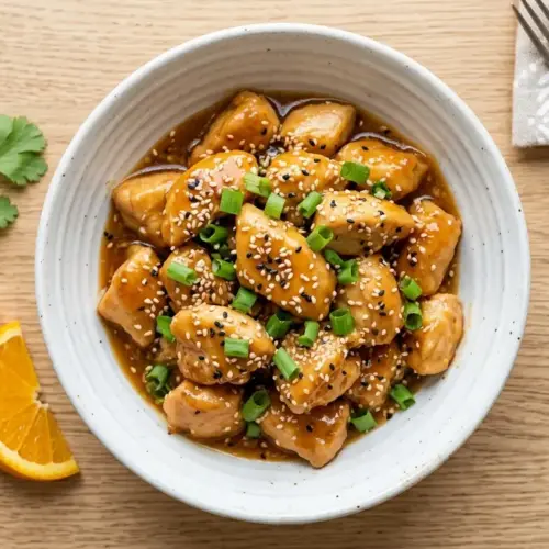 Healthy Orange Chicken Recipe