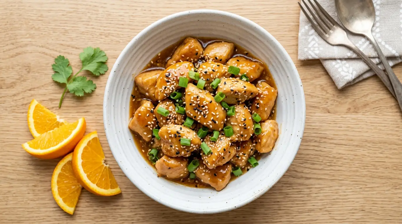 Healthy Orange Chicken Recipe