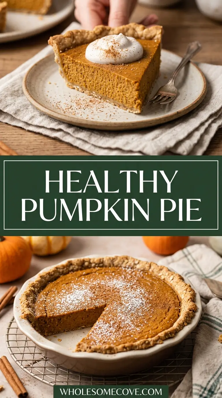 Healthy Pumpkin Pie Recipe
