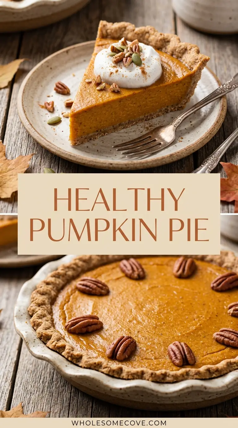 Healthy Pumpkin Pie Recipe
