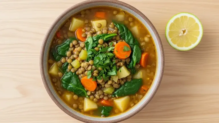 Lentil and Vegetable Soup Recipe