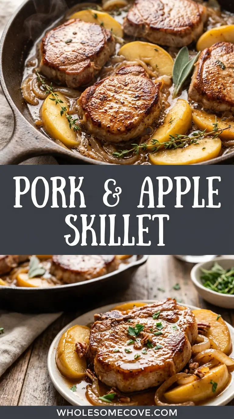 Pork and Apple Skillet Recipe