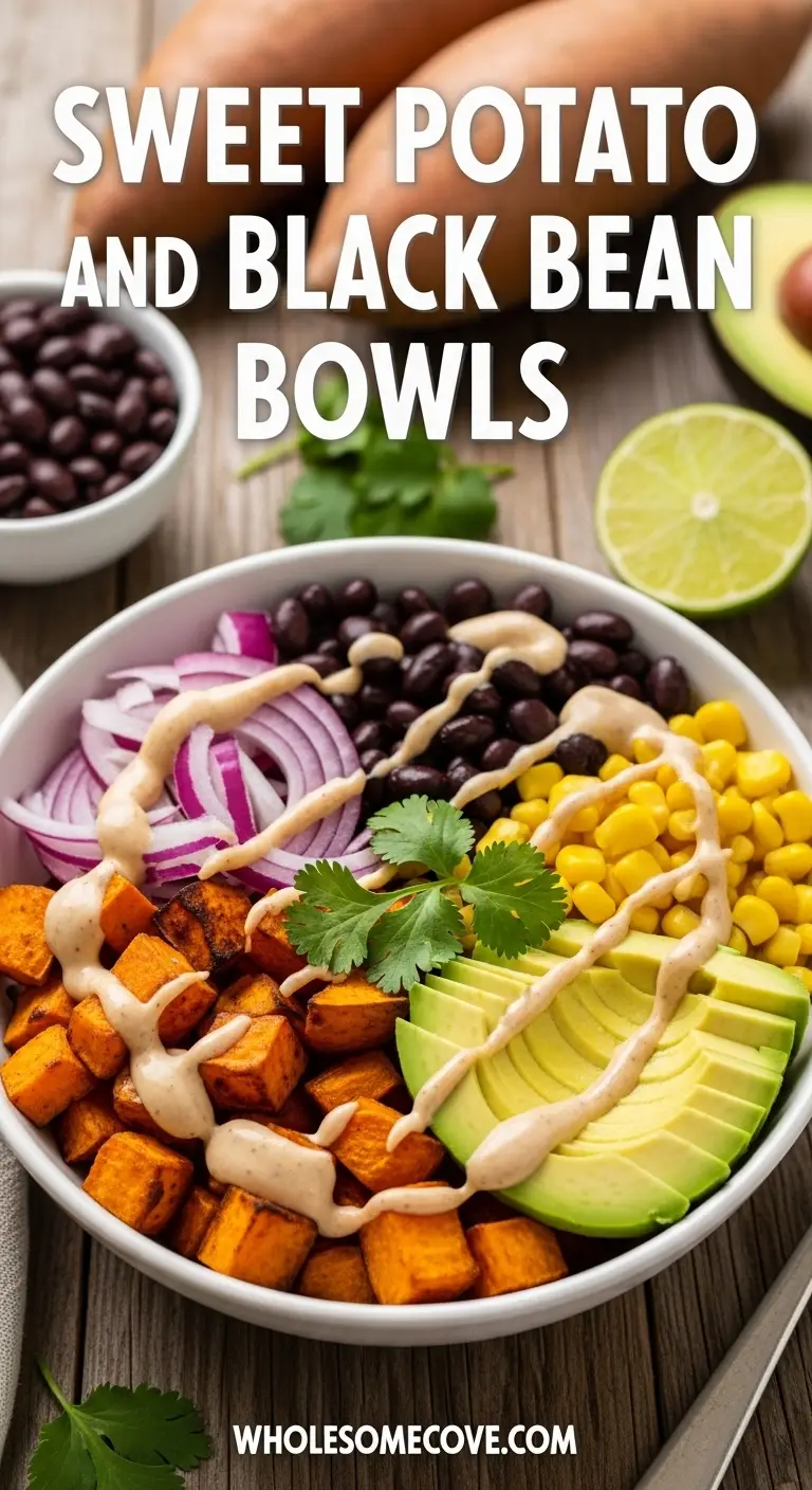 Sweet Potato and Black Bean Bowls Recipe