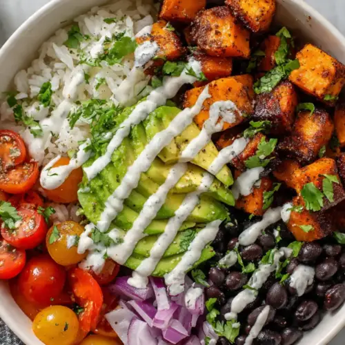 Sweet Potato and Black Bean Bowls Recipe